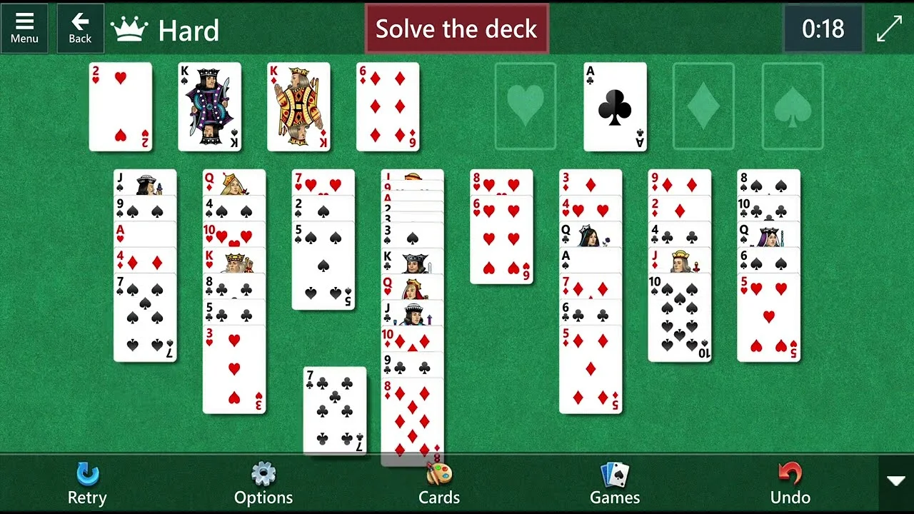 Classic solitaire aarp